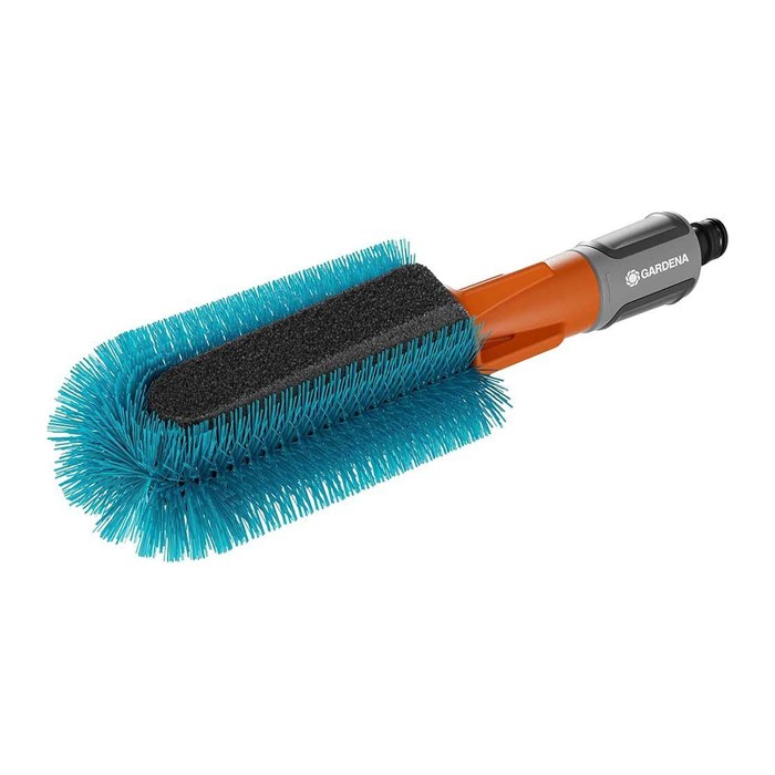 GARDENA Waschbürste für Gartenschlauch Cleansystem Fahrradbürste
