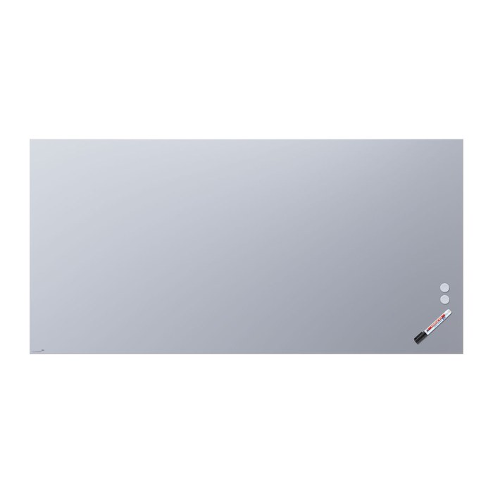 Legamaster Glas-Magnettafel matte 200,0 x 100,0 cm pastellblau
