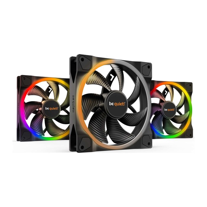 be quiet! Lüfter Light Wings PWM 140mm 3-Pack
