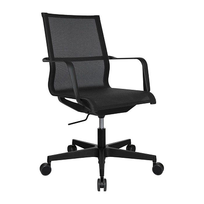 Topstar Bürostuhl Sitness Life 40, FY40BA GY0H Stoff schwarz, Gestell schwarz