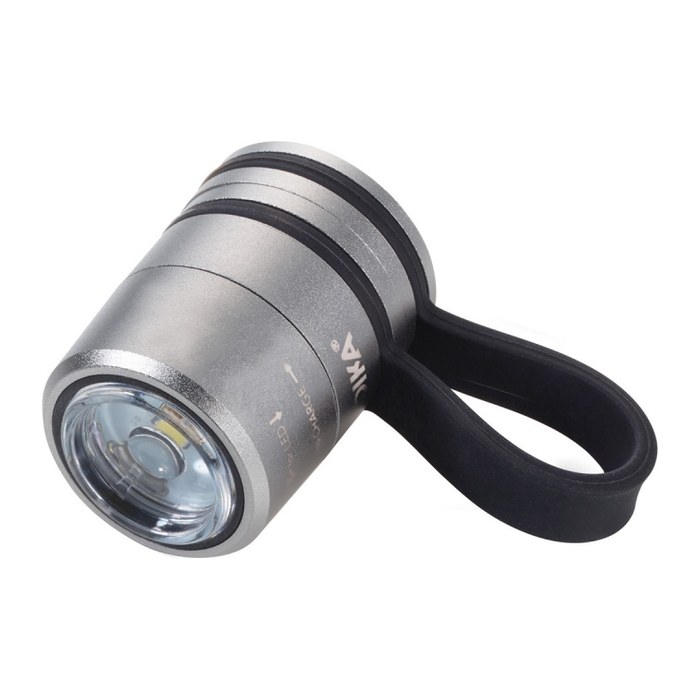 TROIKA Taschenlampe ECO RUN titanfarben