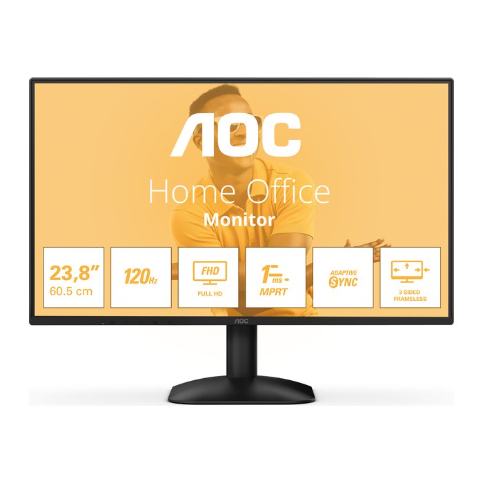 AOC 60,5cm (23,8") 24B31H 16:09 HDMI+D-Sub IPS black