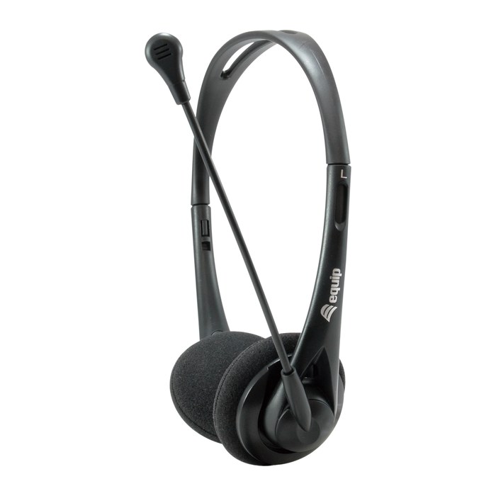 Equip Stereo-Headset Wired mit Mikro 2x3,5mm 1.80m schwarz
