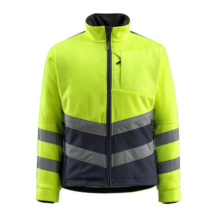 MASCOT® unisex Warnjacke SHEFFIELD gelb, schwarzblau Größe 4XL