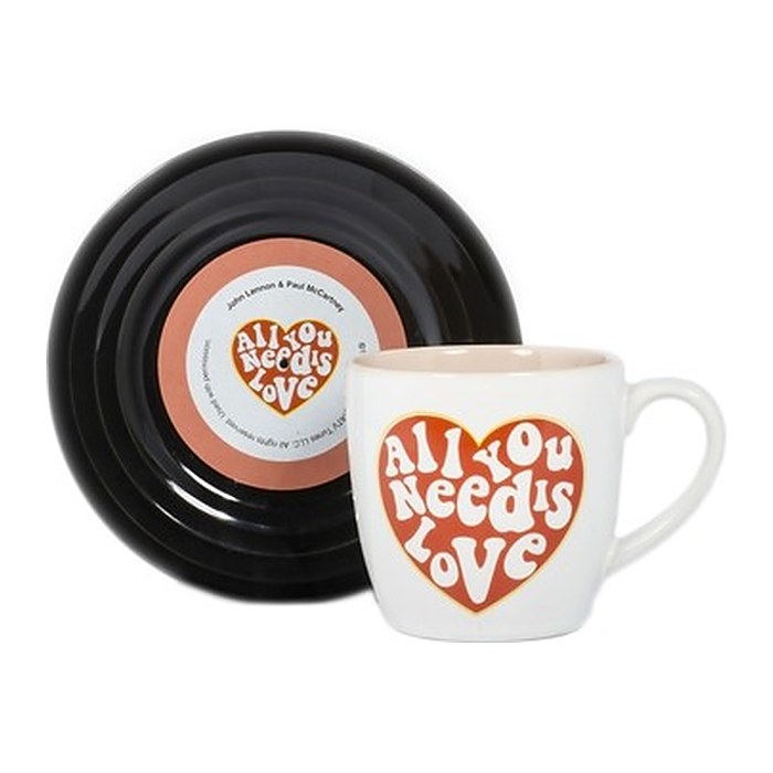 ThumbsUp! Tasse "All you need is love" 270ml weiß
