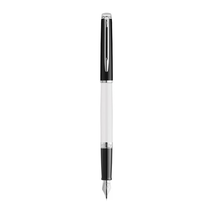 WATERMAN Füllfederhalter Hémisphère Blocking BW C.C.Blau F Geschenkbox