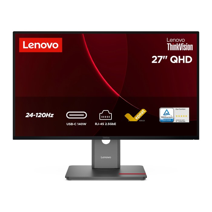 Lenovo ThinkVision P27QD-40 27" QHD HDMI/DP/USB-C