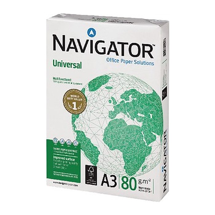 NAVIGATOR Kopierpapier Universal DIN A3 80 g/qm 500 Blatt