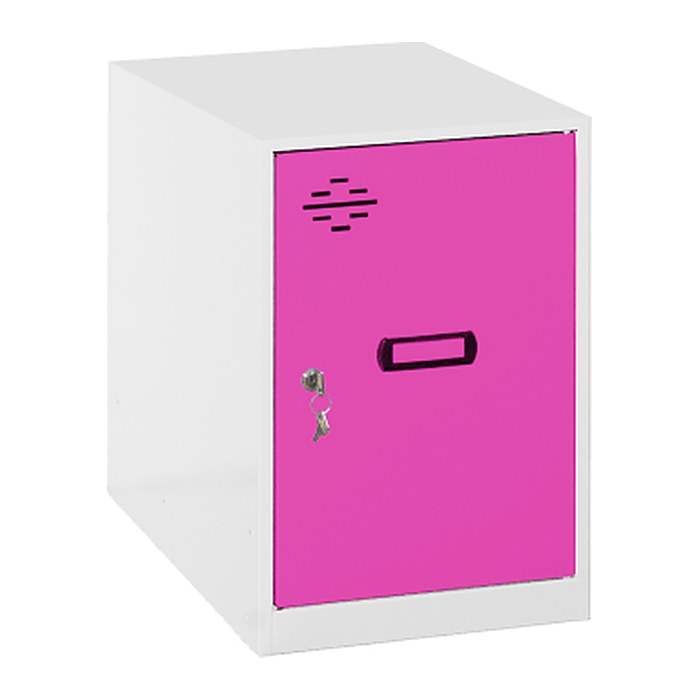 Simonrack Spind SIMONLOCKER DISM weiß, pink 8425437117640, 1 Schließfach 40,0 x 50,0 x 47,5 cm