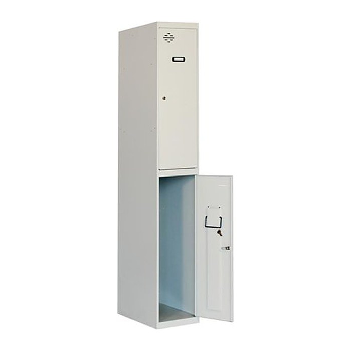 Simonrack Spind SIMONLOCKER DIY grau 8435104936238, 2 Schließfächer 30,0 x 50,0 x 180,0 cm