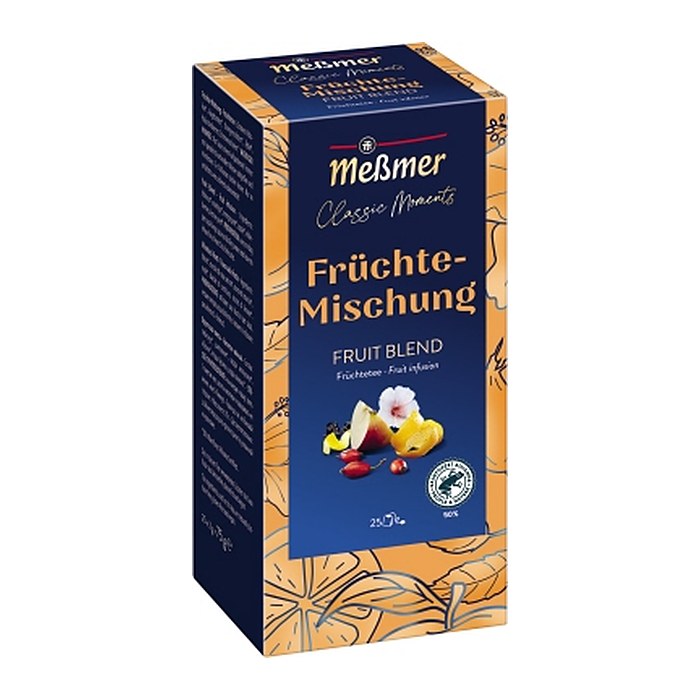 Meßmer Früchte-Mischung Tee 25 Portionen