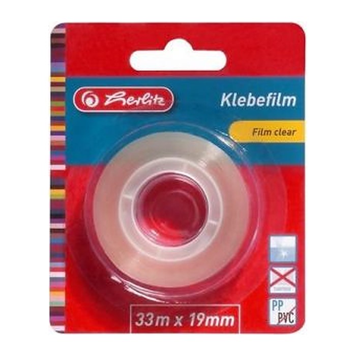 herlitz Klebefilm transparent 19,0 mm x 33,0 m 1 St.