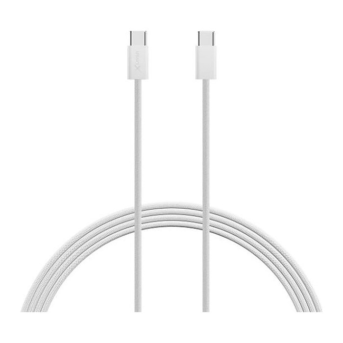 XLAYER USB C USB-Kabel 2,0 m weiß, 1 St.