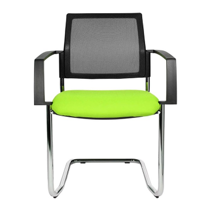 Topstar Besucherstühle BtoB 20 BB490A G050 grün, schwarz Stoff, 2 St.