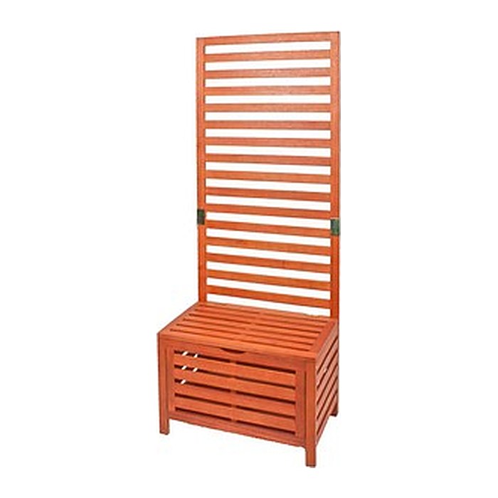 Garden Pleasure Gartenbank Concord 985177 braun Holz 76,0 cm