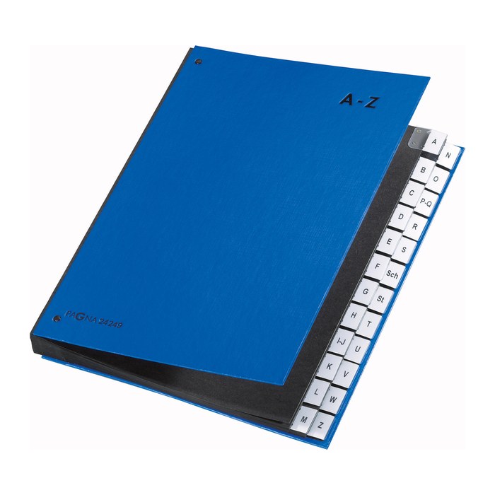 PAGNA Pultordner A-Z blau, 1 St.