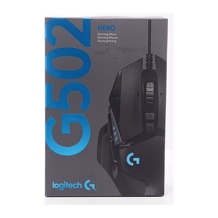 Logitech G502 HERO Gaming Maus kabelgebunden schwarz