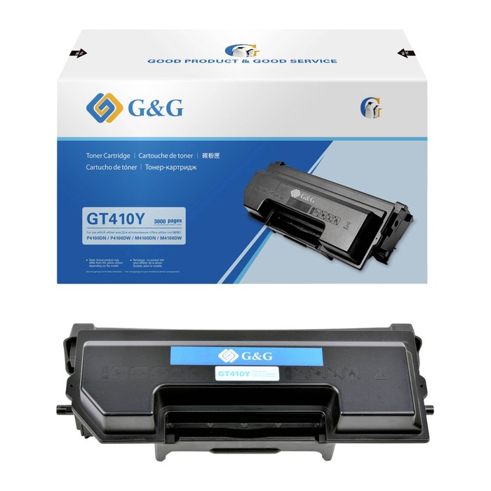 G&G XXL-Toner GT410Y für G&G Drucker P4100/M4100DW
