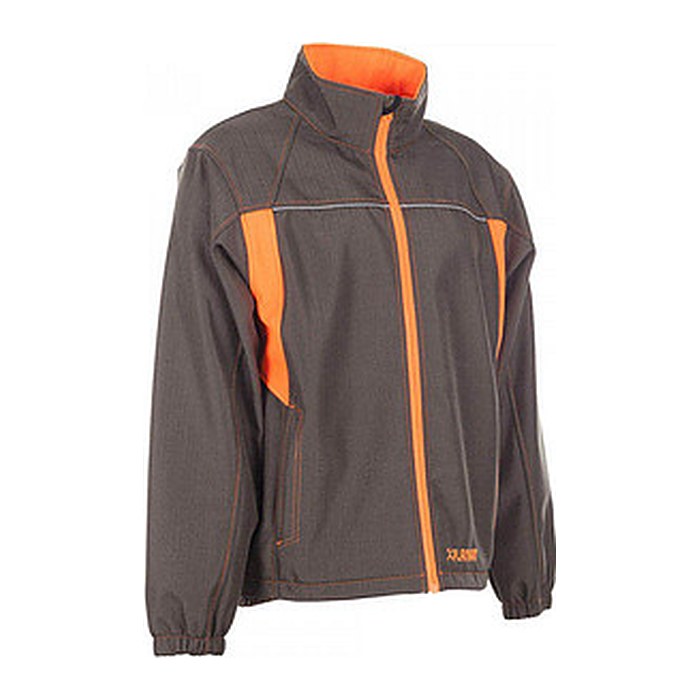 PLANAM® Herren Softshelljacke "BASALT NEON" olive Größe 2XL