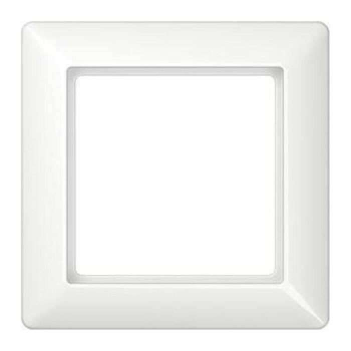 JUNG 1-fach Steckdosenrahmen AS 581 WW weiß 8,1 x 8,1 cm, 1 St.