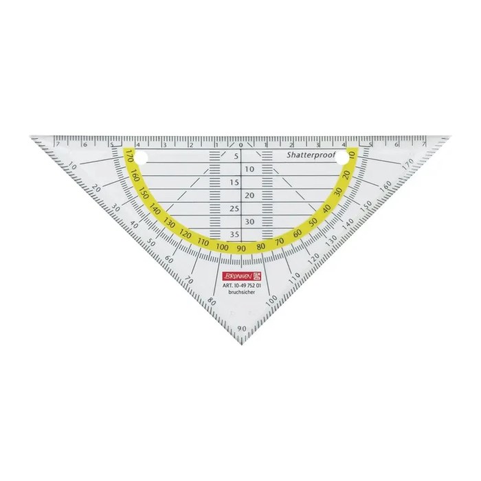 BRUNNEN Geometrie-Dreieck OFFICE TO GO 16,0 cm