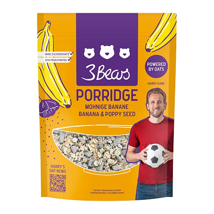 3Bears Porridge - Mohnige Banane 400,0 g, 1 St.