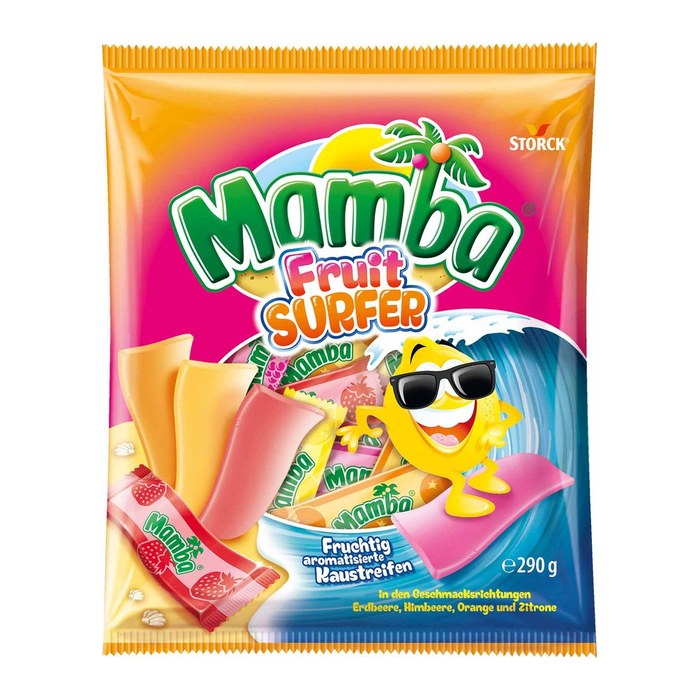Mamba® Fruit Surfer Kaubonbons 27 St./ 290,0 g, 1 Pack
