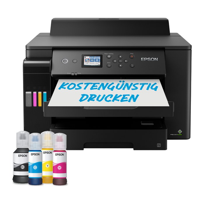 AKTION: EPSON EcoTank ET-16150 Farb-Tintenstrahldrucker schwarz mit 100 Euro CashBack