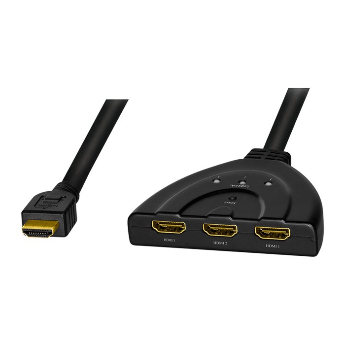 Logilink Switch HDMI,3-port,bidirekt(1x3/3x1),4K/30Hz,CEC