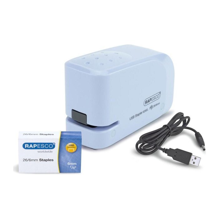 RAPESCO® Elektrohefter 626EL hellblau, 1 St.