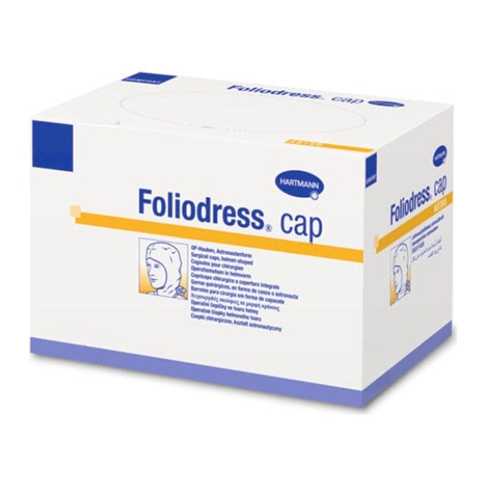 HARTMANN unisex OP-Hauben Foliodress® Cap Comfort Rondo Plus grün Einheitsgröße 100 St.