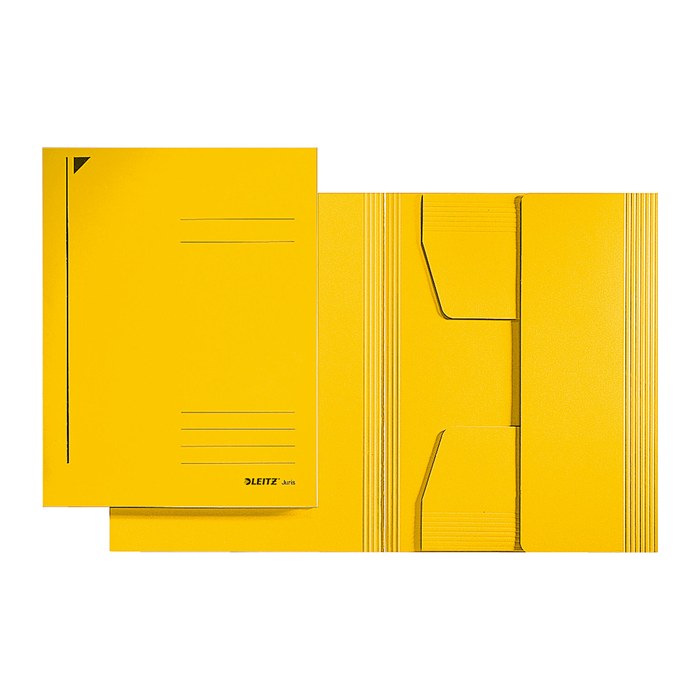 LEITZ Jurismappe 3924 DIN A4 gelb, 1 St.