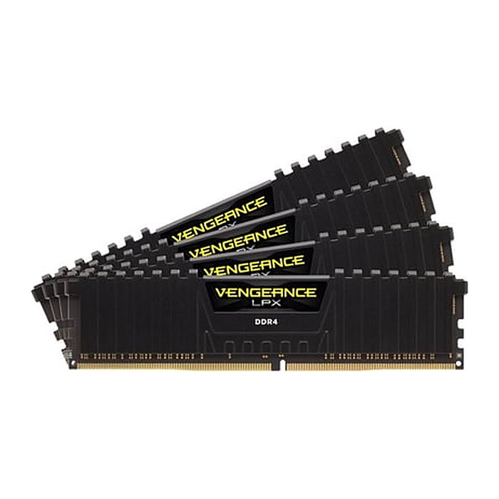 DDR4 32GB PC 2666 CL16 CORSAIR KIT (4x8GB) Vengeance Black retail