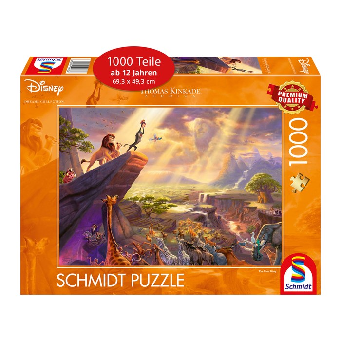 Schmidt Disney König der Löwen König der Löwen Puzzle, 1000 Teile