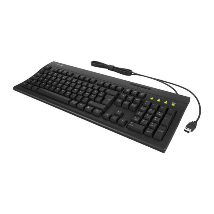 KeySonic Tastatur mit Smart Card Reader KSK-8041U-CR