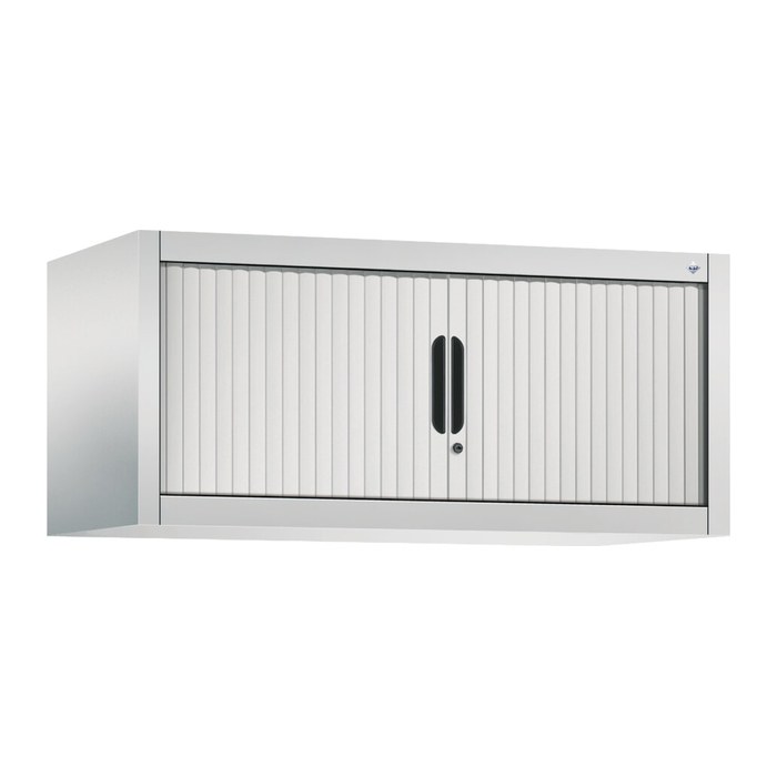 CP Omnispace Aufsatz-Rollladenschrank lichtgrau keine Fachböden 100,0 x 42,0 x 45,0 cm