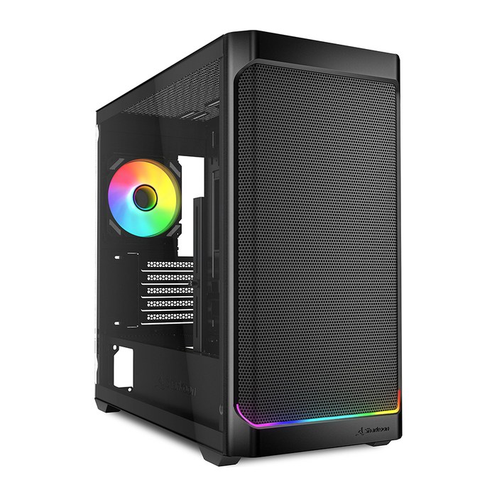 Sharkoon Gehäuse MK4W RGB Micro-ATX 1xGlas schwa