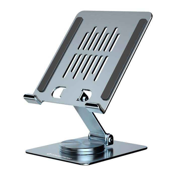 CONCEPTRONIC Tablet Halterung 360°/drehbar/höhenverst. grau