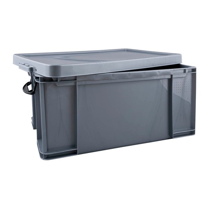 Really Useful Box Aufbewahrungsbox 64,0 l silber 71,0 x 44,0 x 31,0 cm, 1 St.