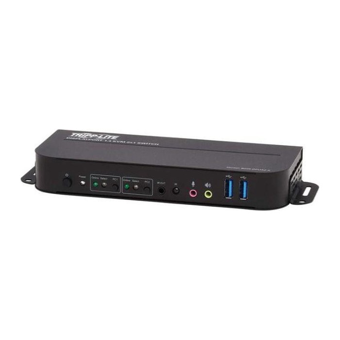 Eaton 2-Port DisplayPort/USB KVM Switch - 4K 60 Hz,HDR,HDCP