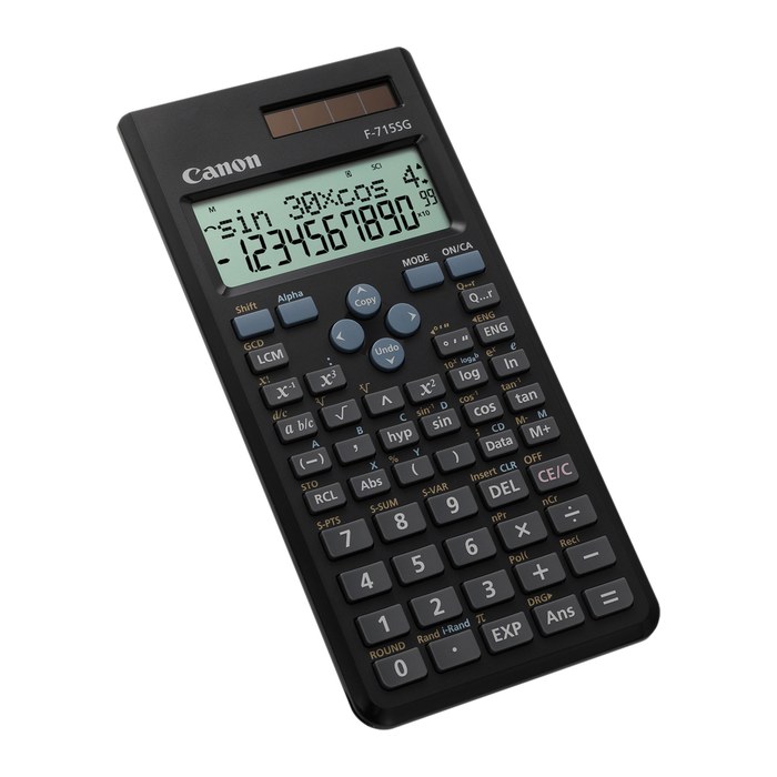 Canon F-715SG Wissenschaftlicher Taschenrechner schwarz