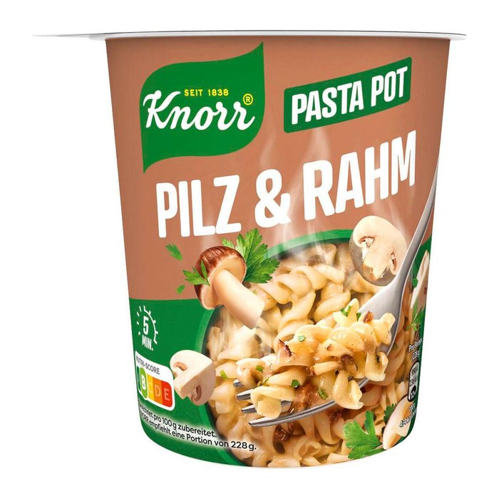 Knorr® 5 Minuten Terrine Pilz & Rahm Fertiggericht 59,0 g, 1 St.