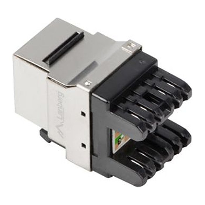 LANBERG Keystone Modul RJ45->LSA CAT.6 FTP 180°