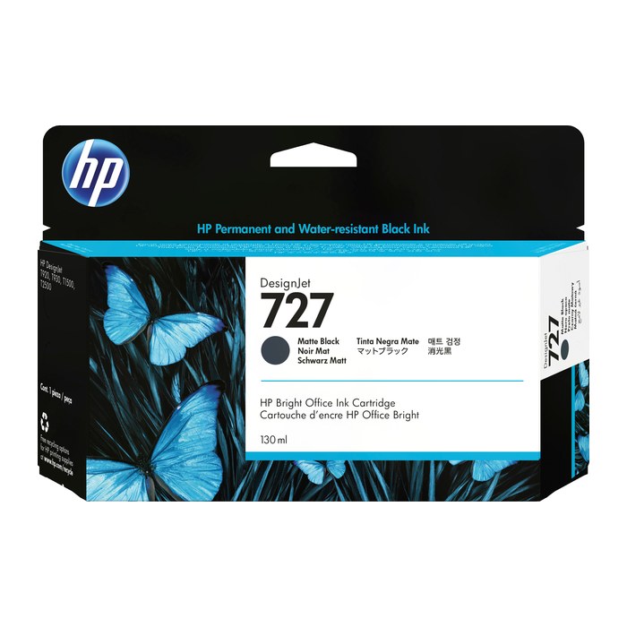 HP 727(B3P22A) matt schwarz Druckerpatrone
