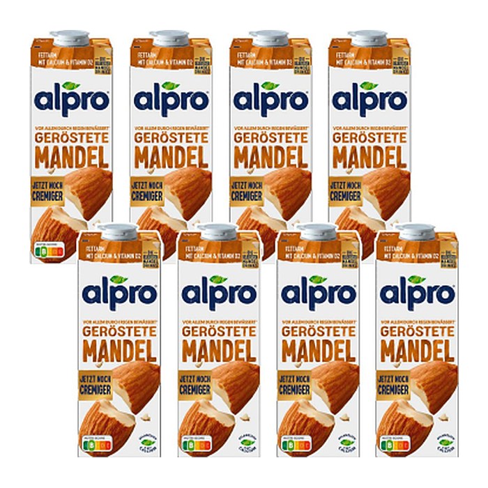 alpro® Original Mandeldrink 8x 1,0 l