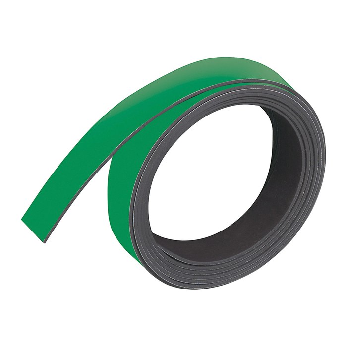 FRANKEN Magnetband grün 1,0 cm x 1,0 m, 1 St.