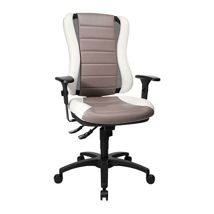 Topstar Bürostuhl Head Point RS, HE300 S033 Stoff weiß, Gestell schwarz