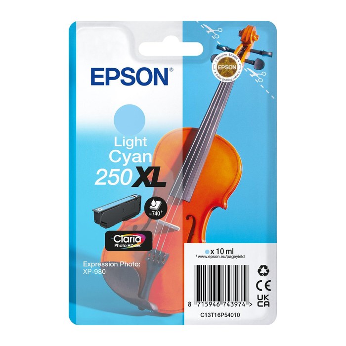 EPSON 250XL (Violine) light cyan Druckerpatrone