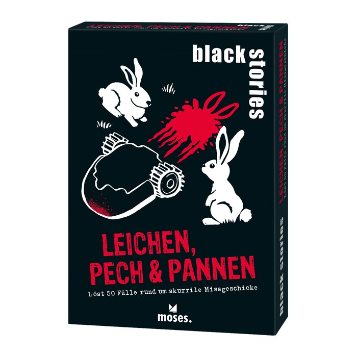 moses black stories - Leichen, Pech & Pannen Rätsel, 1 St.