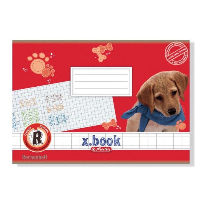 herlitz Zahlenlernheft Koalas Lineatur R kariert DIN A5 quer ohne Rand, 16 Blatt, 1 St.